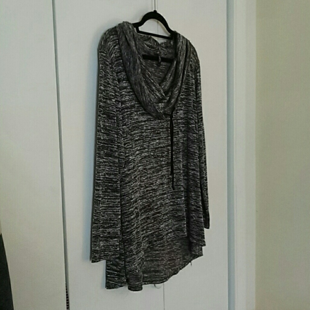 3x Cowl Neck Edista 3/4 Sleeve Jersey Knit Shirt